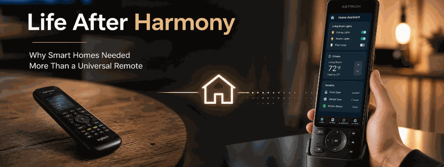 Life After Harmony: Why Smart Homes Needed More Than a Universal Remote